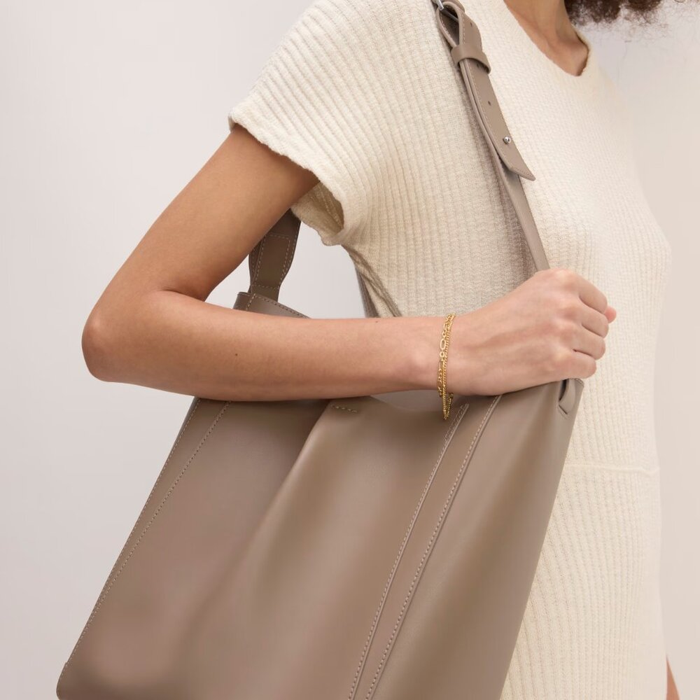 Everlane The Studio Bag in Porcini Taupe - Picture 6 of 11